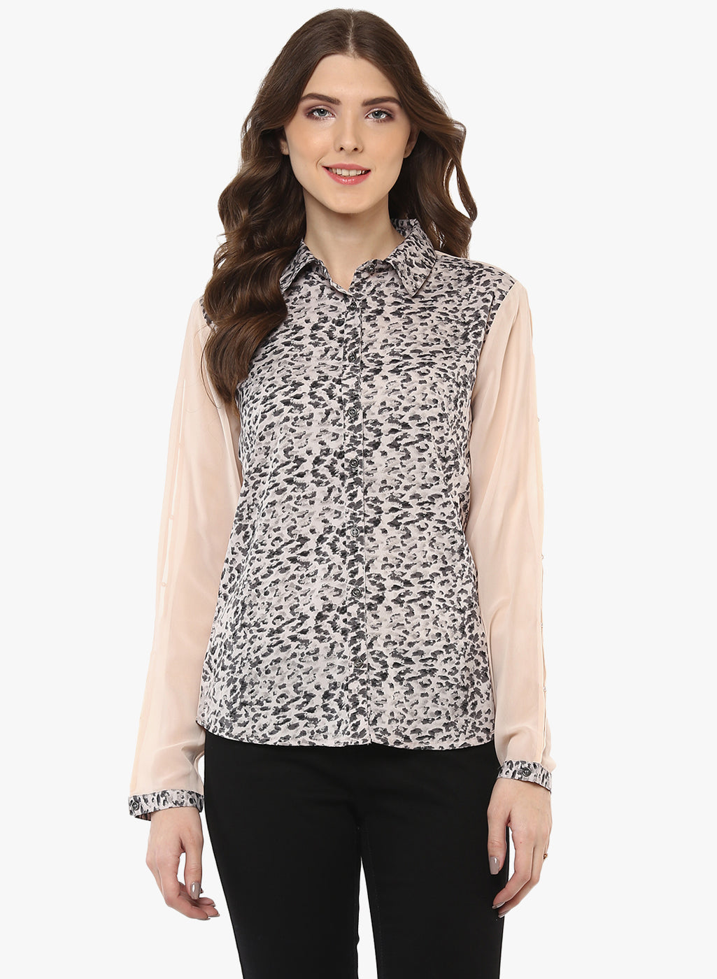 PORSORTE Women Printed Party Shirt - www.porsorte.in